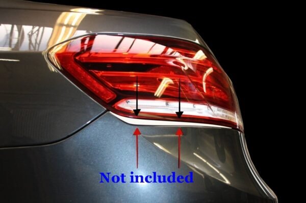 Rear Bumper with LED Light Bar Taillights suitable for Mercedes E-Class W212 (2009-2012) Facelift E63 Design