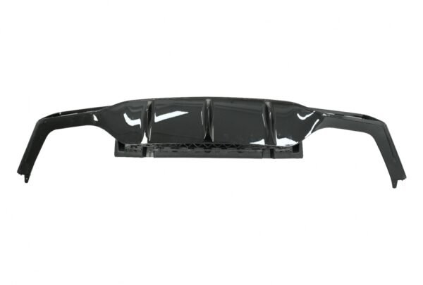 Rear Bumper Air Diffuser suitable for Mercedes E-Class W213 Sport Line (2016-2019) E63 Design Piano Black