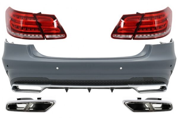 Rear Conversion Package suitable for Mercedes E-Class W212 (2009-2012) to Facelift E63 Design