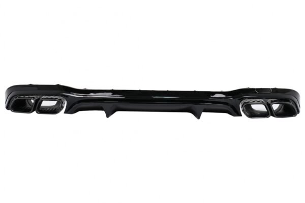 Rear Diffuser suitable for Mercedes E-Class W213 Facelift Sedan (2020-Up) E63 Design Piano Black